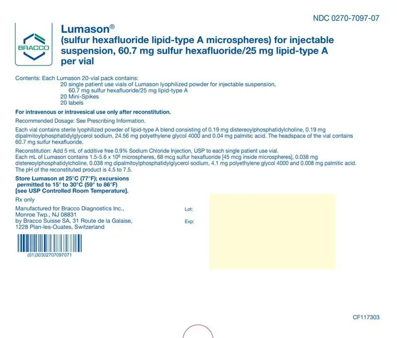 lumason 20 pack carton label